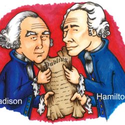 Federalist vs anti federalist cartoon