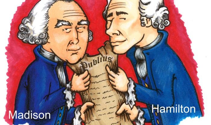 Federalist vs anti federalist cartoon