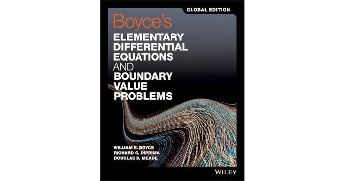 Elementary differential equations and boundary value problems 11th edition pdf