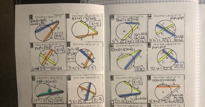 Gse geometry unit 4 circles and arcs answer key