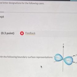 Provide the orbital letter designations for the following cases