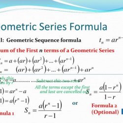 Geometric sum series find