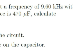 An lc circuit oscillates at a frequency of 2000 hz